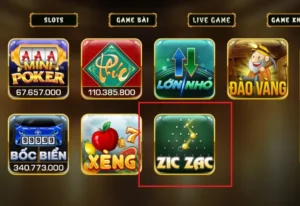Cách Chơi Game Nhanh ZicZac Tại XIN88 Để Nhận Thưởng Khủng Hấp Dẫn